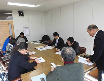 別荘協議会会議風景 写真